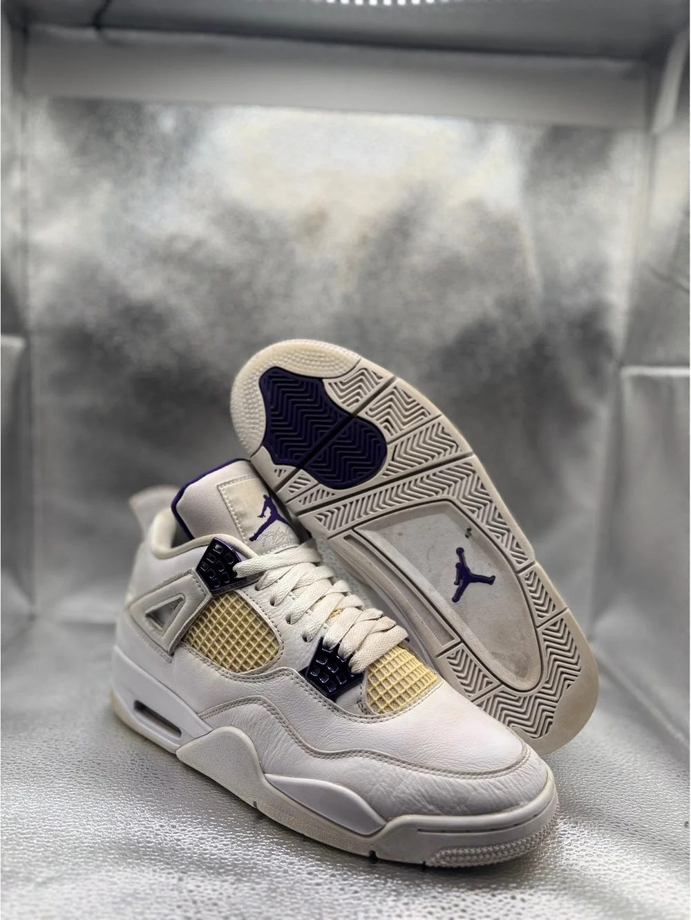 Air Jordan 4 retro metallic purple
